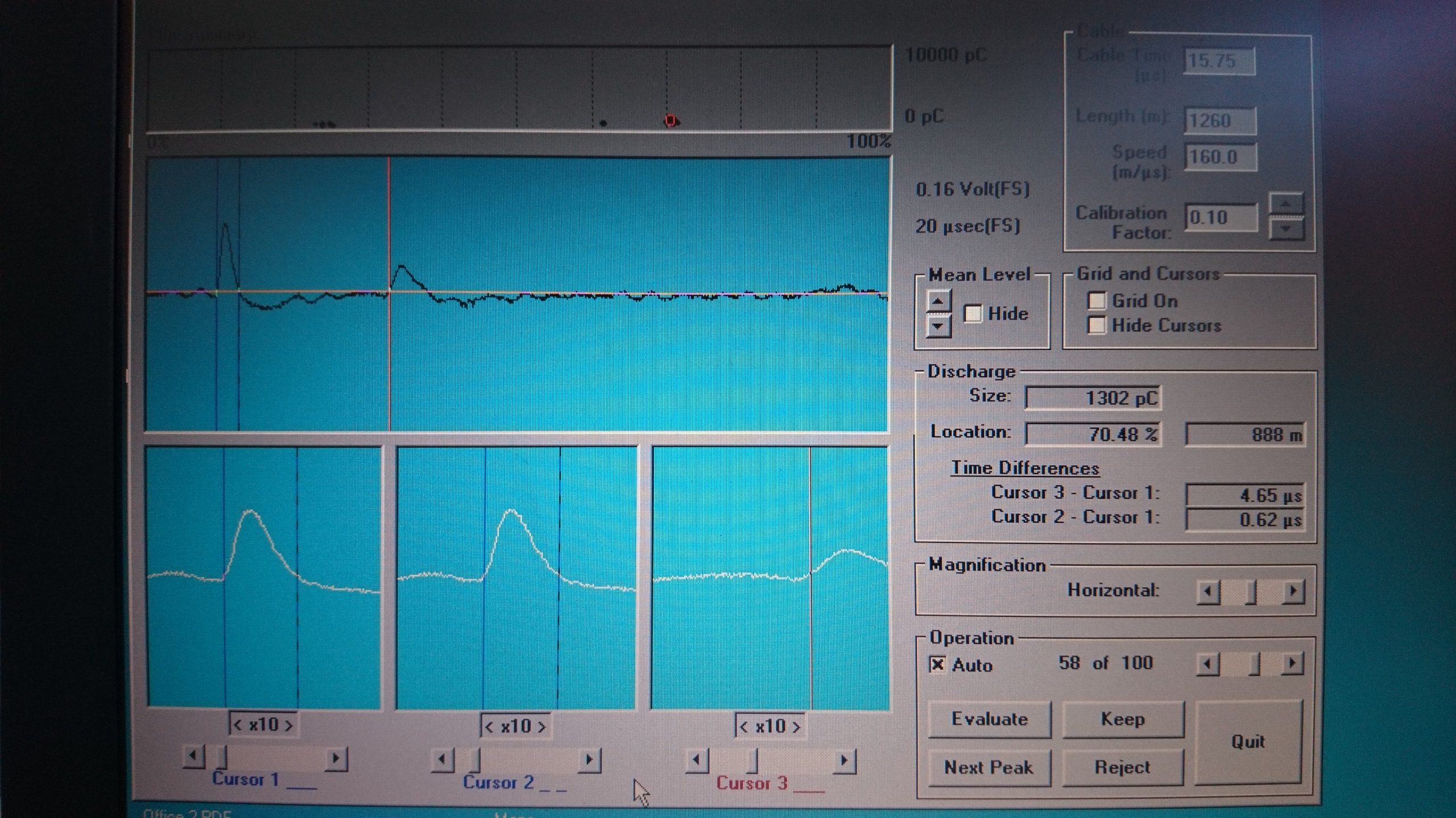 Waveform processing for location
